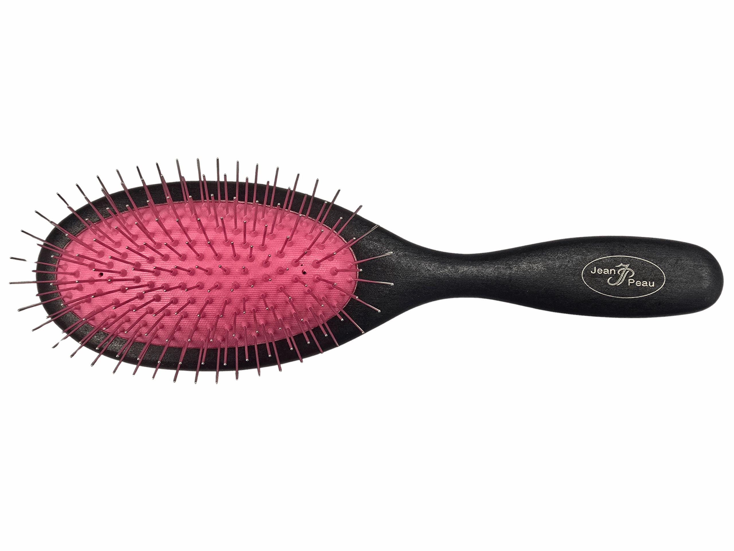 Jean Peau Borstel Ovaal Lange Pin Pink Hard Jean Peau Borstel Ovaal Lange Pin Pink Hard